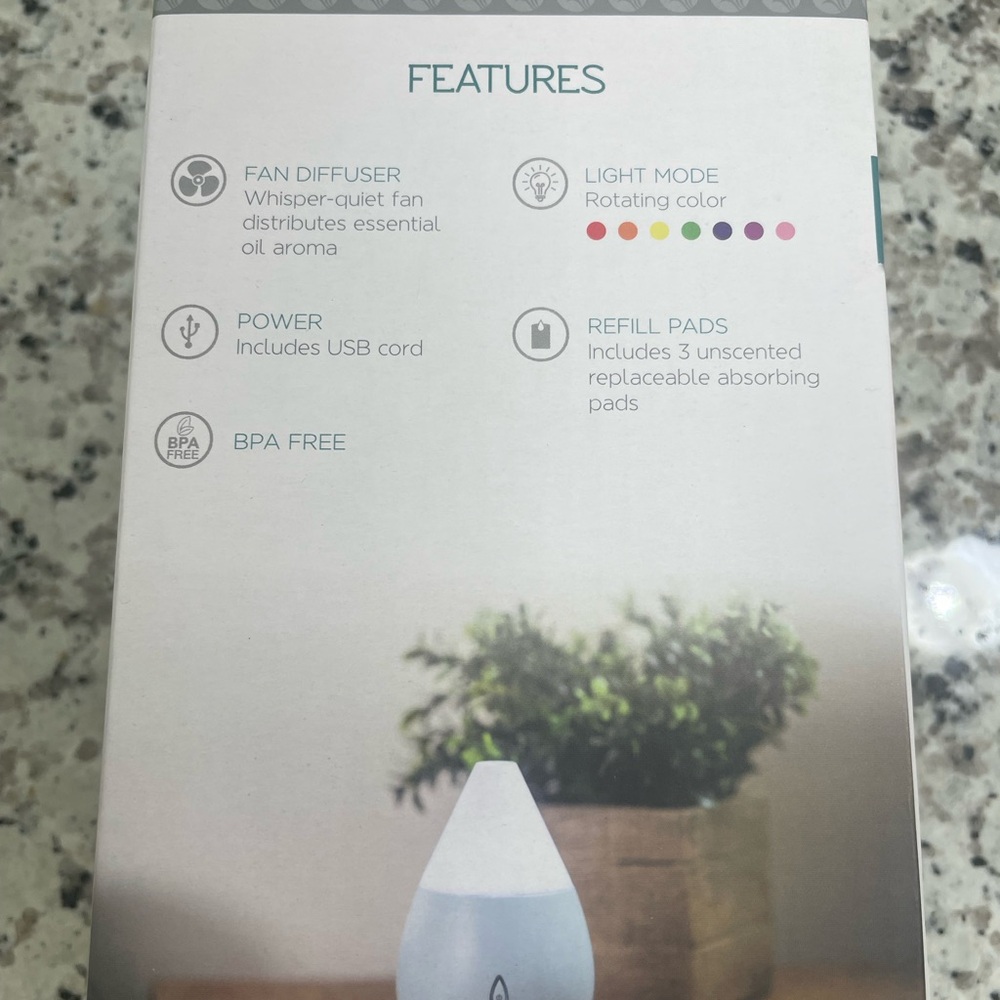 Essential oil fan diffuser - Picture 2 of 3